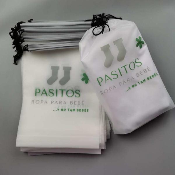 Zipper Clothes Packaging Frosted Plastic Ziplock Bag PE Zip Lock Packaging Bag With Your Logo For Apparel Packaging