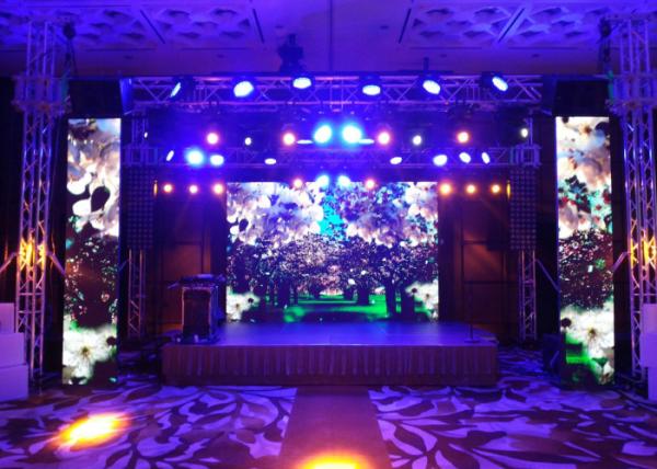 High Definition Outdoor Led Screen Hire , P3.91 Stage Background Led Screen