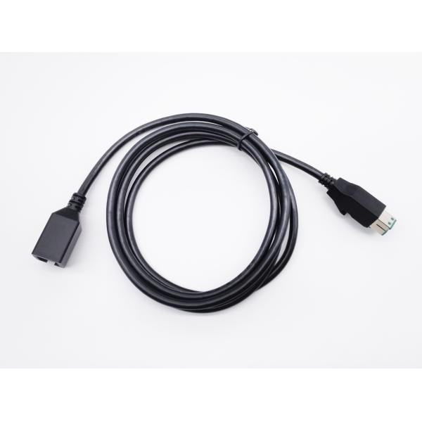 Настроенный логотип 24V питающийся USB кабель 12V мужчина к женщине расширительный кабель