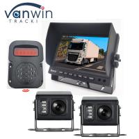 7 pouces Ai détection de l' aveugle de voiture TFT Moniteur de voiture caméra système BSD pour véhicules