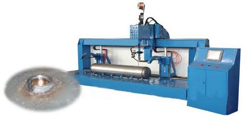 Rotary Gun Welder Roll Welding Machine 500-1000mm Workpiece Length
