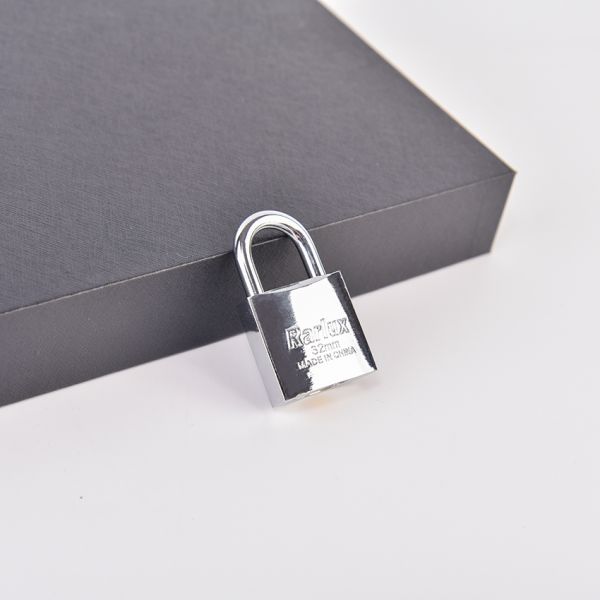 25/30/40/50/60mm High Quality Iron Padlock Chrome Plated Steel Key Eco-Friendly Short Shackle Wholesale