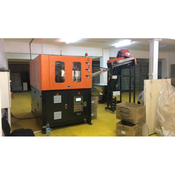 25kw Security Bottle Blow Molding Machine , Machine To Make Plastic Bottles