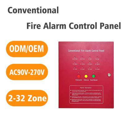 Fire Alarm System Conventional 4 Zone Fire Alarm System- Custom Metal Build for Ultimate Fire Safety 4-Zone Upgraded Conventional Fire Alarm Panel 