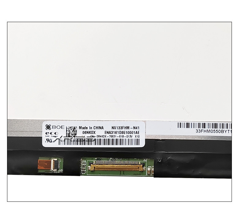 Маленький 13,3-дюймовый экранированный ноутбук Edp 40pin FHD 45% NTSC IPS NV133FHM-N41 с рамкой