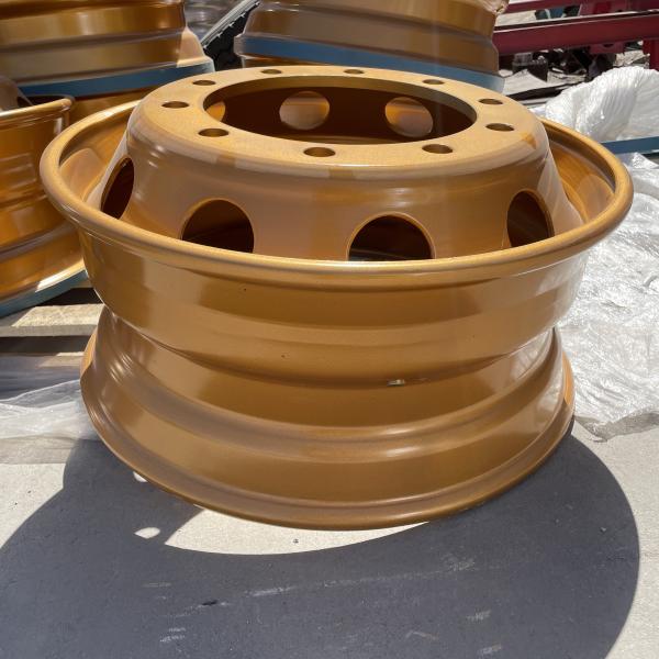 8 Holes and 10 Holes 22.5*9.00 Lightweight Steel Truck Wheel for Tubeless Performance