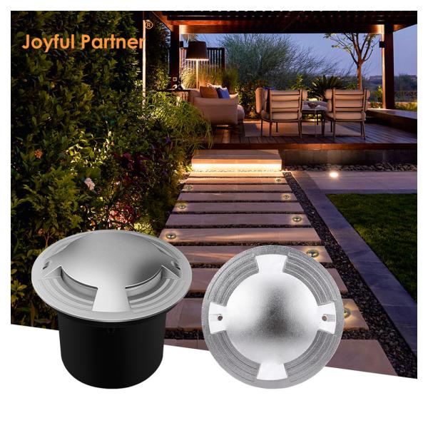 Drive Over Inground Light IP67 Outdoor CREE COB LED 8W Aluminum Housing With Four Side Emitting