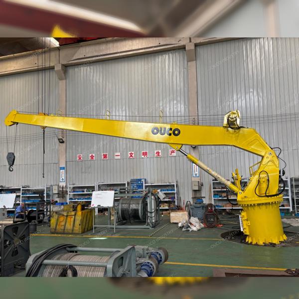 2.6T Offshore Stiff Leg Crane