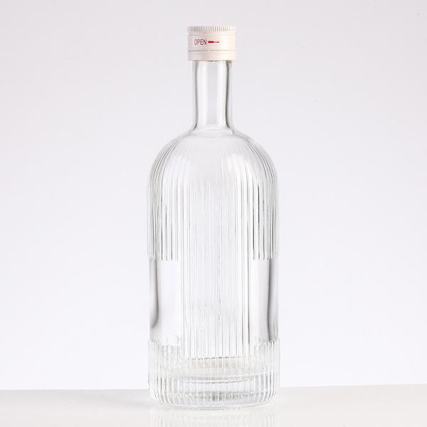 700 ml 750 ml 1 l garrafa de vidro para vinho de frutas uísque brandy licor vodka xo bourbon