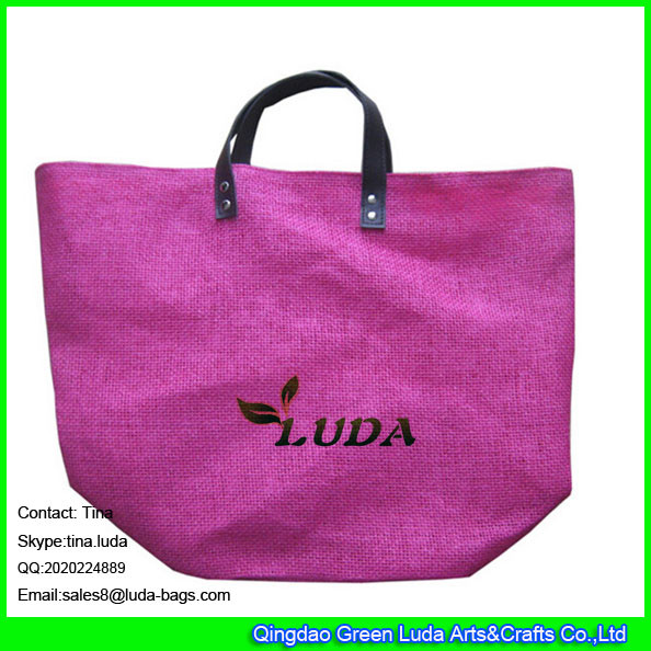 LUDA cheap shopping bags paper straw unique handbags for promotion