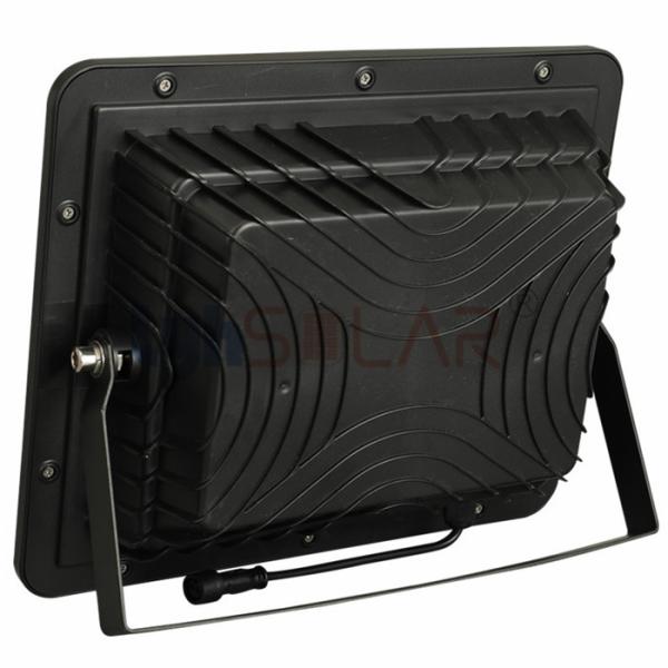 40W Black Led Solar Flood Lights Outdoor 4000lm With IP65 And CE RoHS Approval