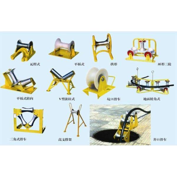 Tube Dia 100MM Wire Pulling Pulley Bell Mouth Roller Cable Tray Pulling Rollers