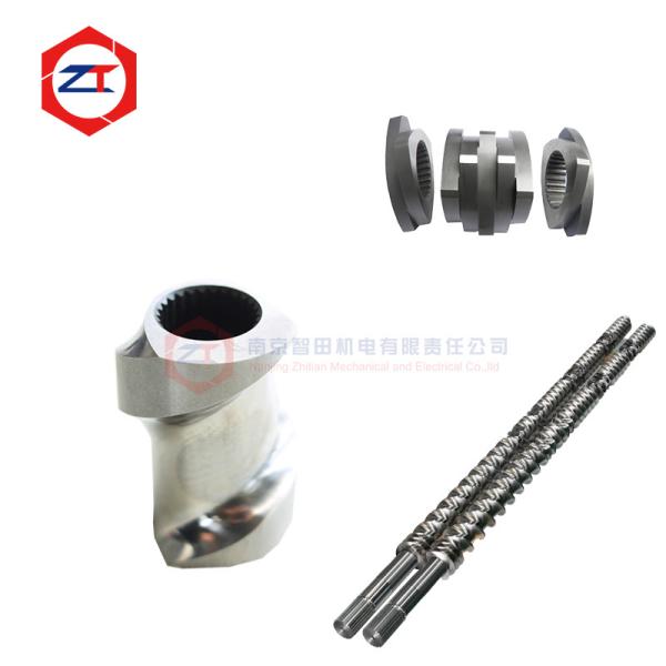 Top Spare Parts For Twin Screw Extruder Sand Blast / Polishing
