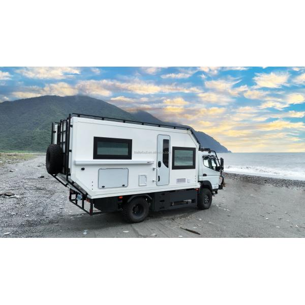 Versatile 16ft Motorhome Truckbody for FUSO 4x4 FlatBed Camper Trucks and RV Trailers