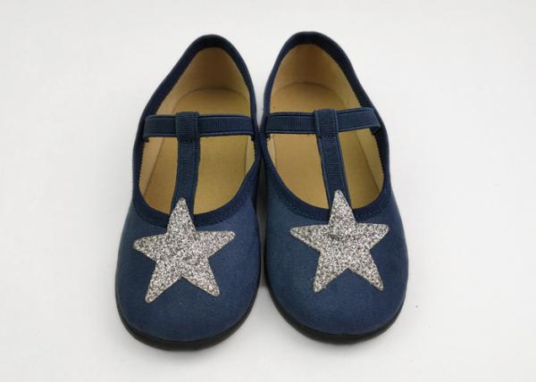 T Strap Round Toe Slip On Kids Sandals Shoes