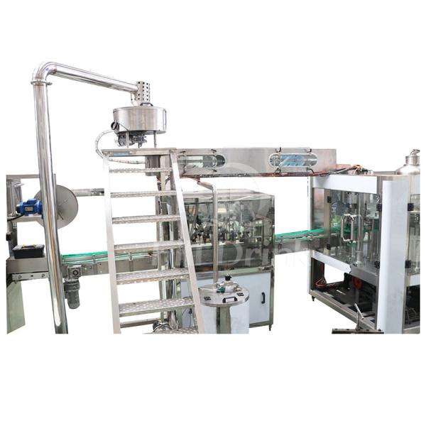 Monobloc Juice Bottle Filling Machine 4000BPH Non Soda Bottling Machine