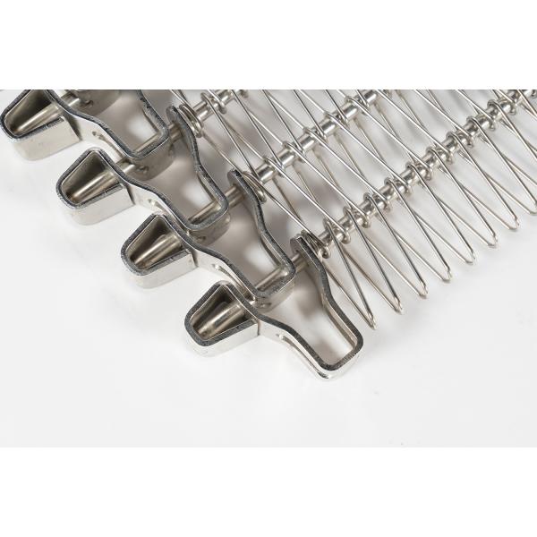 Modern Stainless Steel Mesh Belt Corrosion Resistance Mesh Conveyor Chain Ladder