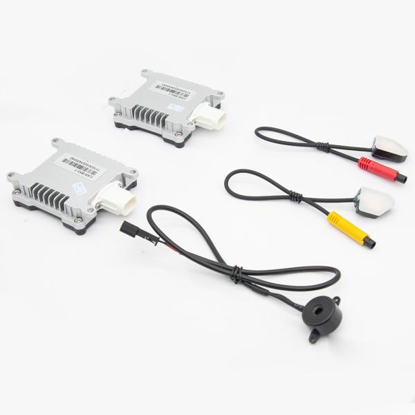 DC 12V Car Blind Spot Detection System BSD LCA RCTA Microwave 77GHZ Dual Radar Buzzer Alarm