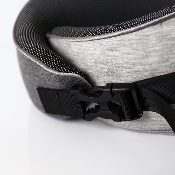 500TC U-Shape Memory Foam Neck Support Pillow with Pocket and 100% Cotton Pillowcase
