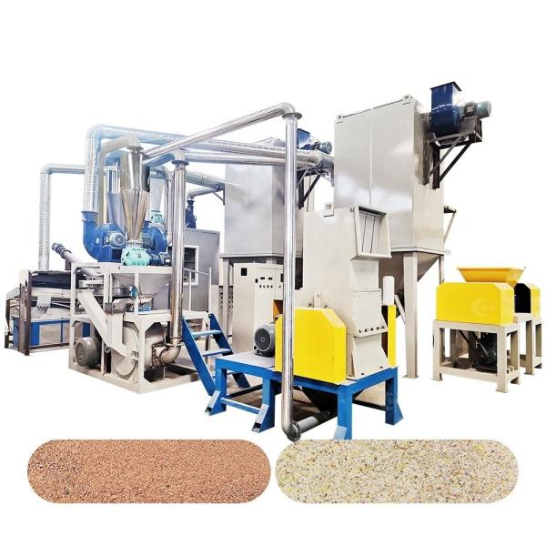 Raw Material Waste Circuit Board Recycling Machine with Video Outgoing-Inspection