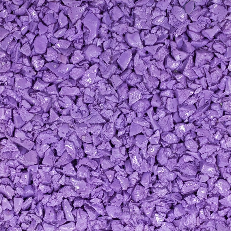 Vibrant Purple EPDM Granules for Park Walkway | Non-Shedding