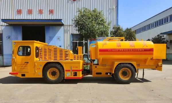 Veículo de mineração subterrâneo personalizável Motor diesel Transporte de combustível CY-4000