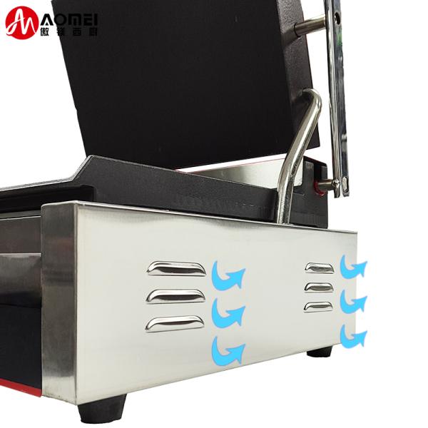 Электрический гриль Панини гриль Сэндвич-мастер Контактная гриль 1800W Легко очищаемая