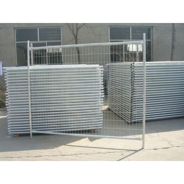 240 X 210cm Galvanized Chain Link Fence Panels Construction Q235 Steel Materials