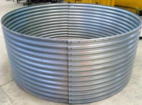 12-15m/Min Automatic Silo Forming Machine , Silo Panel Roll Forming Machine