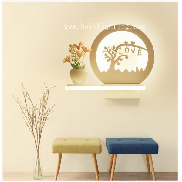 Beautiful Tree And Flower Plant LED Wall Lamp Warm Ligt BV6092 15W