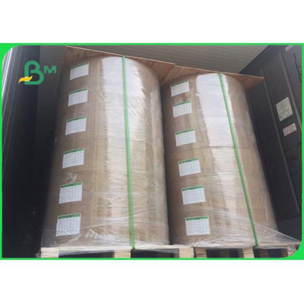 Pequeño color de Straw Material Biodegradable 15m m del papel de Rolls del estrecho impreso