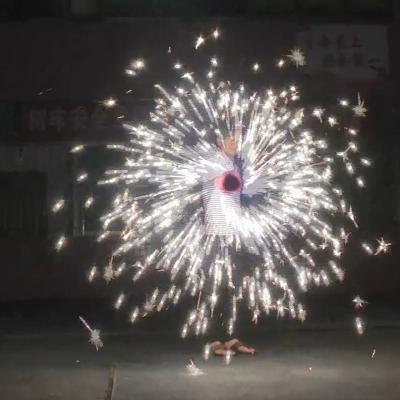 Roda quente Handheld de Toy Fireworks Fountains Pyro Sparkler dos anos novos do Natal que gerencie