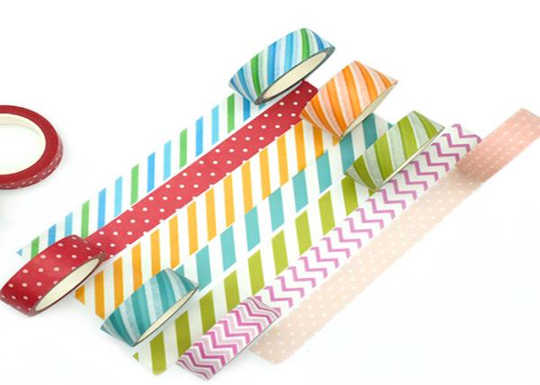 Single Sided 15mm Adhesive Washi Tape Stickers