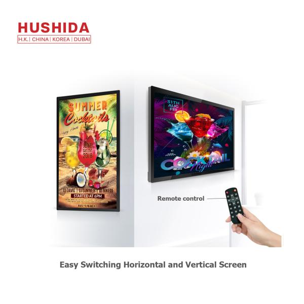 1920*1080P 43'' IPS LCD Screen Digital Display FHD Timing Swith Player Network Solution
