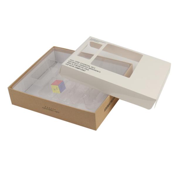 Rigid Cardboard Skincare Beauty Luxury Cosmetic Gift Paper Box Packaging With Insert Custom Design Logo
