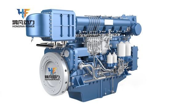300HP 327HP 350HP 375HP 400HP Wd12 Series Weichai Marine Diesel Engine for Generator