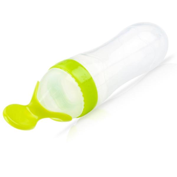 Eye Catching Silicone Baby Spoon Lightweight For Little Child Durable
