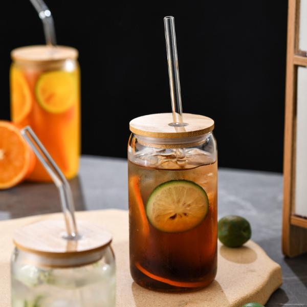 Bamboo Mason Jar Lid with Silicone Seal - Eco-Friendly Drinkware
