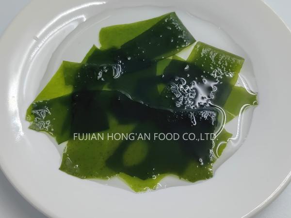 Wakame Undaria Pinnatifida Cinturão Preto Rico em Nutrientes Salada de algas com molho