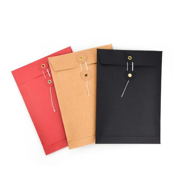 120gsm Kraft Paper Pocket Style Gusset Envelope for Express Packing Convenience