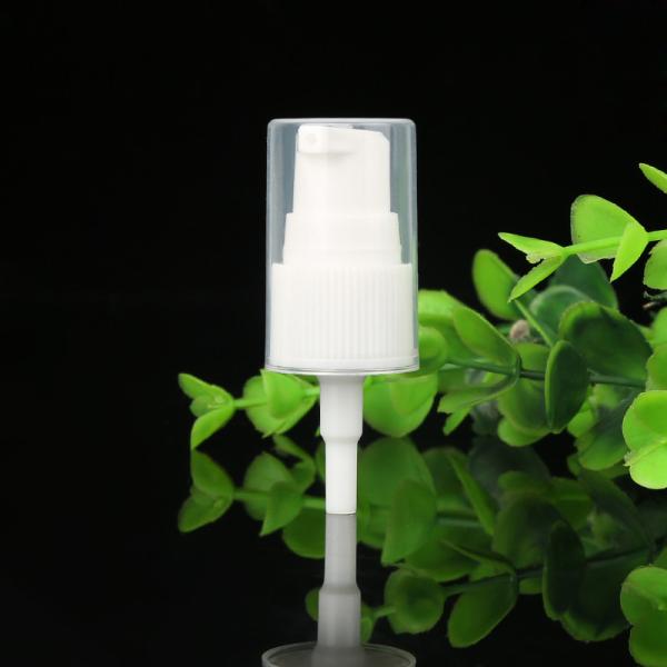 Clear Full Cover 20mm Lotion Pump Polypropylene Plastic Bottle Pump