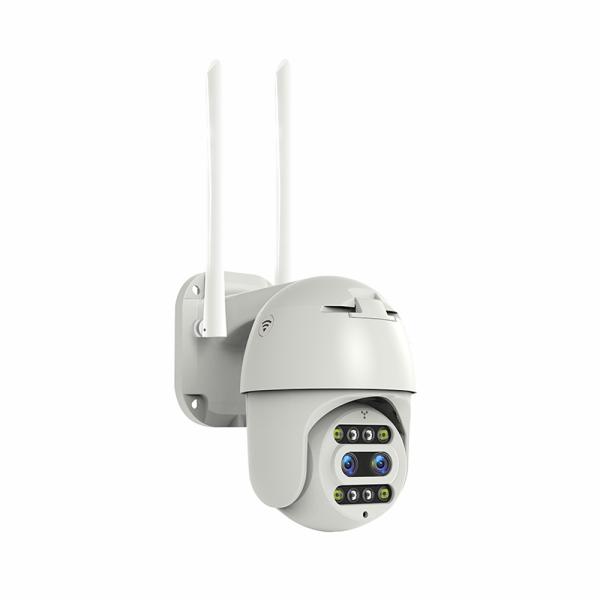 Mini Two Way Audio 360 Degree Outdoor Surveillance Camera Monitor Waterproof