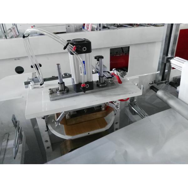 Покупатель LDPE поли пластиковый делая машину 50pcs/min, пластмассу ручки притяжки носит машину производства сумки