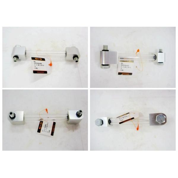 Серебряная голова алюминия гидравлического датчика запасных частей экскаваторов Хитачи цвета БЫВШАЯ