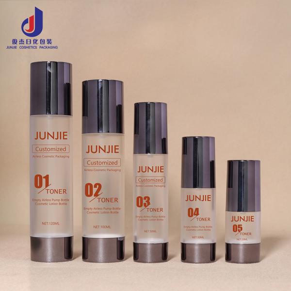1oz 30ml Airless Mist Spray Bottles Mini Travel Size Free Plsctic Vacuum Transparent Bottles For Perfume Facial Toner