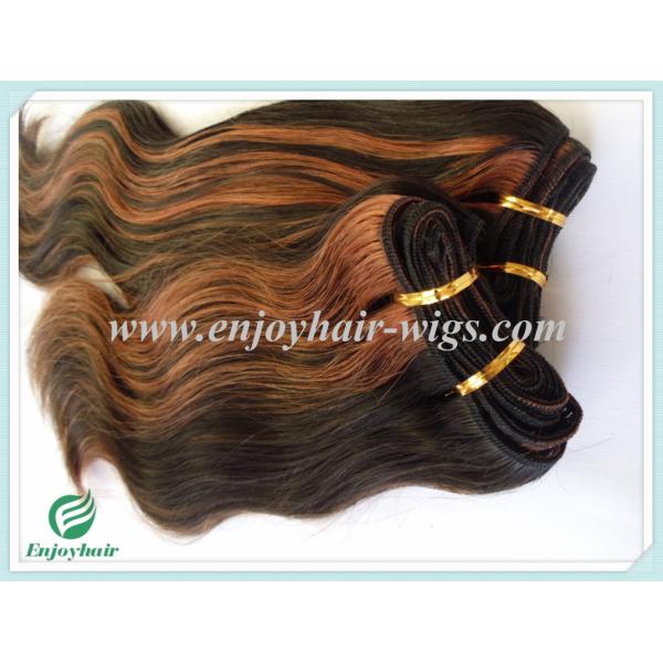 Malaysian 5A virgin remy hair weave ,mix color 1B#/33# body wave 10''-26''length hair