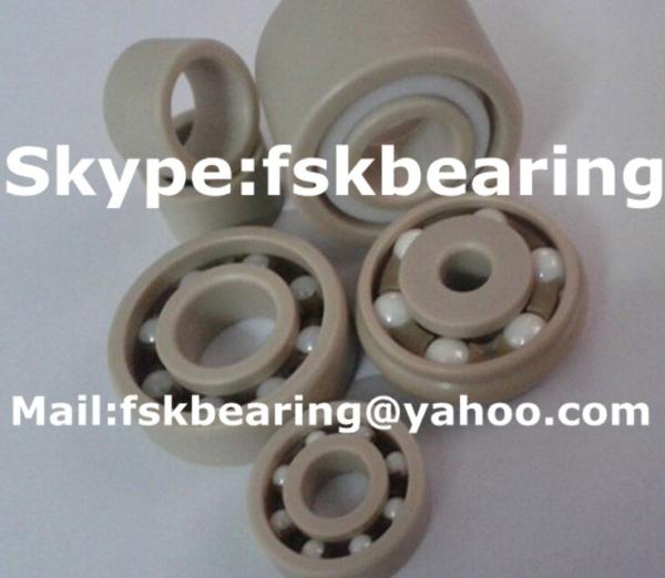 PEEK PTFE PPT 6003 6208 6904 Hard Wearing Plastic Ball Bearing