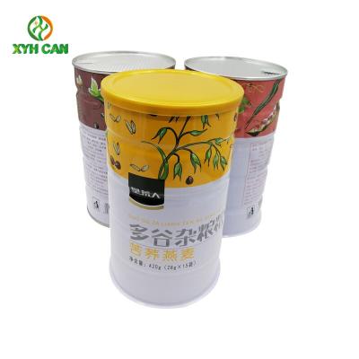 Pó de leite Tin Can para o pó de leite de Nestle Nido com a colher de dobramento plástica