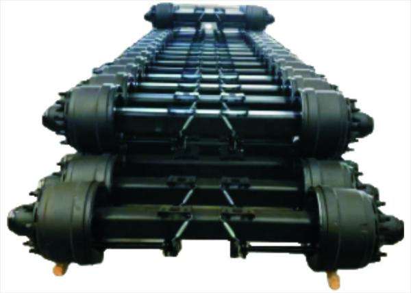 184CM Semi Trailer Axles Hubs 354MM  HY 130C Fuwa 13T HY130C