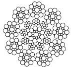 12mm Nominal Diameter Steel Wire Rope For Elevator 9 Strand